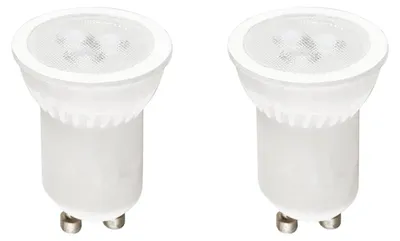 Produktbild von Kobi GU10 LED Spot Lampe MR11 4W 320lm 6000K 230V 2 Stück
