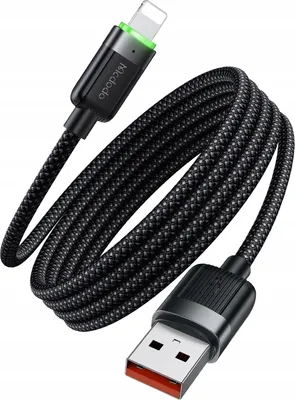 Zdjęcie produktu dla Mcdodo Ładowarka Kabel Usb Lightning Szybkiego Ładowania Do Iphone 1M Led