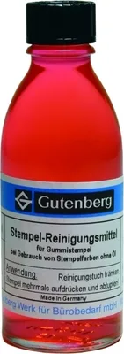 Produktbild von Stempelreiniger (flüssig) für Stempelfarbe ohne Öl 100ml