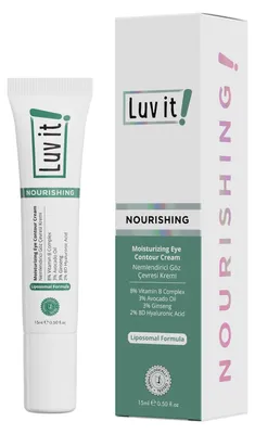 Image de Crème pour les yeux à l'avocat, à l'acide hyaluronique et à la vitamine B, pour atténuer les cernes – J'adore