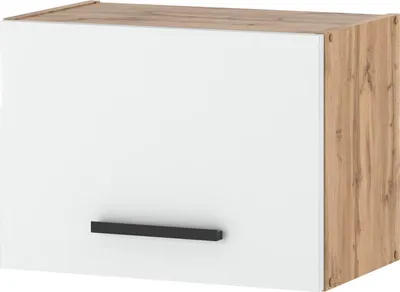 Zdjęcie produktu dla Szafka Kuchenna Wisząca Okapowa Modułowa 50Cm Blande Wotan Biały Mat