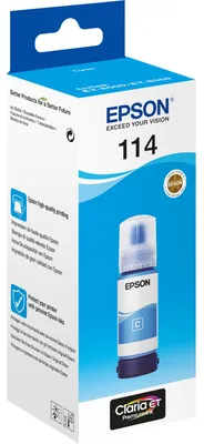 Image de Epson 114 - 70 ml - cyan - original - encre de recharge - pour EcoTank ET-8500, ET-8550
