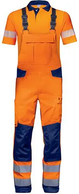 Immagine prodotto di uvex Latzhose Construction arancione, warnorange Gr. 26
