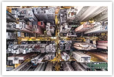 Produktbild von Poster - Poster ohne Rahmen - Metropole Luftaufnahmen Straße - 91,5x61 cm - Wand Bild - Wanddeko - Wandbilder - Kunstposter - Wandposter - Bilder - Kunstdruck - Wanddekoration - P2XAA91x61-4507