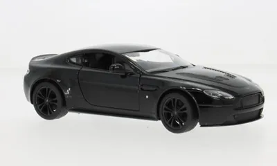 Produktbild von Welly WEL24129BLACK - 1/24 / Aston Martin Vantage, schwarz - Neu