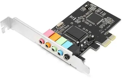 Obrázok produktu pre Zvuková karta 5.1 Surround Sound - PCI Express - 6 kanálov - DirectSound 3D - Kvalita zvuku