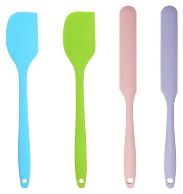 Immagine prodotto di Solidchoice - Set di 4 spatole in silicone per cucinare e preparare dolci