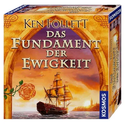 Produktbild von Ken Follett - Das Fundament der Ewigkeit Brettspiel zum Buch Gesellschaftsspiel