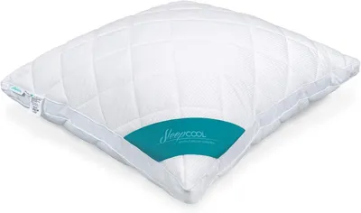 Produktbild von Kühlendes Kopfkissen 80x80cm – Großes Kissen mit Kühleffekt für besseren Schlaf
