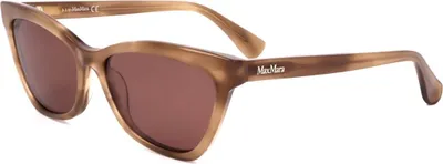 Produktbild von MaxMara MM0011 47E LIGHT BROWN 58/16/140 Damen Sonnenbrillen