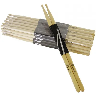 Image de DIMAVERY DDS-5B Baguettes de batterie, érable