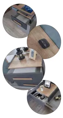 Zdjęcie produktu dla Biurko z szufladami dla dziewczynek Designerskie meble do sypialni Pokój dziecięcy
