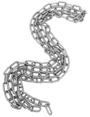 ABS-Kunststoff-Absperrkette, silber, 3 m, für Verkehrsleitung