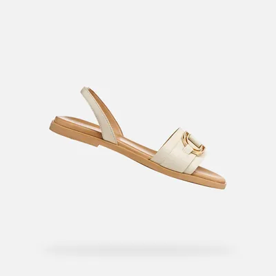 Produktbild von Geox Beige Damensandalen Naileen 37,5