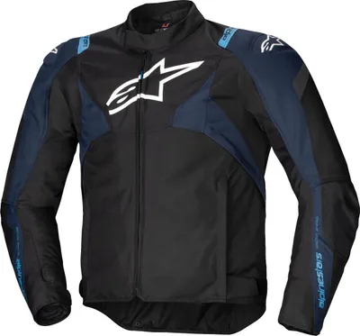 Produktbild von Alpinestars T-Jaws V4 wasserdichte Motorrad Textiljacke, schwarz/blau, M