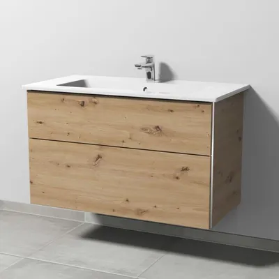 Image de Villeroy & Boch : Meuble-lavabo Venticello avec meuble sous-vasque Sanipa 3way, 100 cm