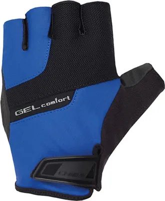 Produktbild von CHIBA Gel Comfort - Radhandschuhe kurz, Gelpolster, atmungsaktiv, royal, Gr. ...