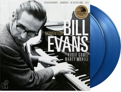 Produktbild von Bill Evans - Momentum (Reissue) (Blue Coloured) (180 g) (2 LP)