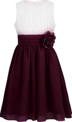 Produktbild von Mädchen Prinzessin Kleid Gr. 104 Cm Blumenmädchenkleider für Hochzeit Party Brautjungfern Festzug Festliches Kleid