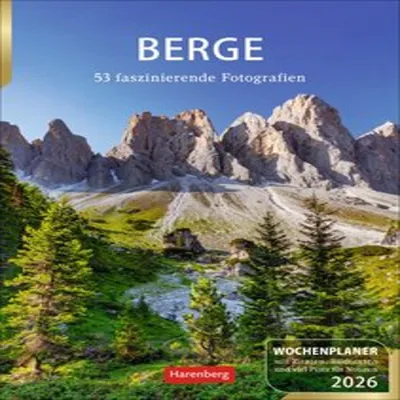 Produktbild von Berge Wochenplaner 2026 - 53 faszinierende Fotografien