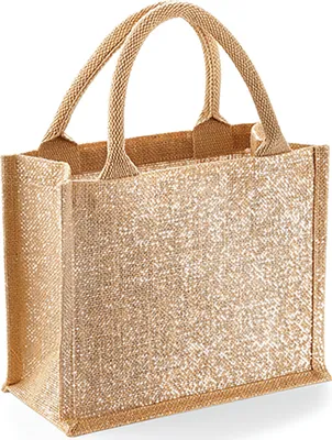 Produktbild von Westford Mill Shimmer Jute Mini Gift Bag