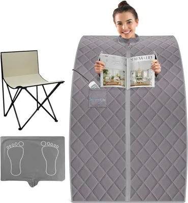 Produktbild von Infrarotsauna – Tragbare Sauna – Saunatunnel – Heimsauna – Wellness-Sauna – Kompakt, 96,5 x 81 cm