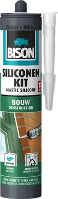 Produktbild von Bison 1491362, 300 ml, Silikondichtungsmittel, Für die Nutzung im Innenbereich geeignet, Für die Nutzung im Außenbereich geeignet, Transparent, 1 Stück(e)