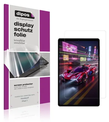 Produktbild von 2x Schutzfolie für Headwolf FPad 7 klar Displayschutzfolie Folie Display Schutz dipos