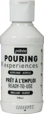 Immagine prodotto di Vernice acrilica lucida per colata - Bianco - 118 ml
