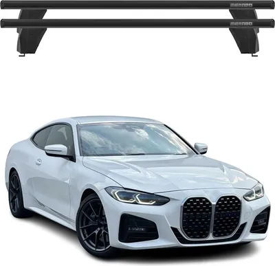 Produktbild von Menabo Dachträger Grundtäger für BMW 4er G22 G82 Coupe 2020-2025 75kg Schwarz 2x