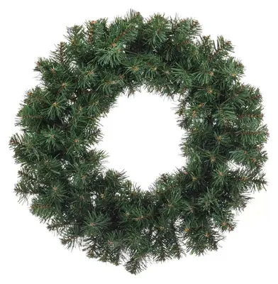 Produktbild von Künstlicher Weihnachtskranz NARNIE, Ø 50 cm, grün, 2D