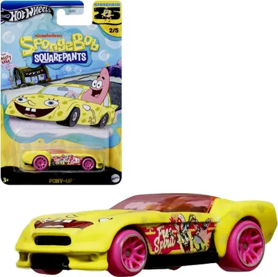 Produktbild von Pony-Up | Hot Wheels Fahrzeug | Spongebob 25 Jahre | Mattel HRV53