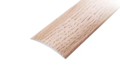 Obrázek produktu pro AP1 přechodová lišta samolepící ACARA, hliník + dýha nelakovaná dub, 40 mm, 2,7 m