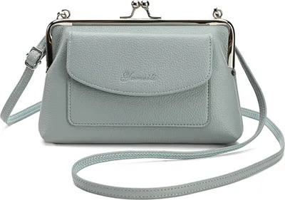 Produktbild von Kleine Umhängetasche für Damen, Handytasche, Kartenhalter, Geldbörse und Handtasche