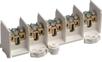 Immagine prodotto di Terminale di derivazione linea principale Hager a 5 pin, 25/2x16qmm K46N