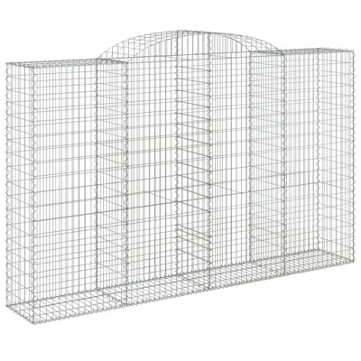 Produktbild von Gabione mit Hochbogen 300x50x180/200 cm Verzinktes Eisen