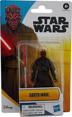 Zdjęcie produktu dla Star Wars Darth Maul z serii Epic Hero, 4 lat(a), Gwiezdne Wojny, Kopolimer akrylonitrylo-butadieno-styrenowy (ABS), Polichlorek winylu (PVC)
