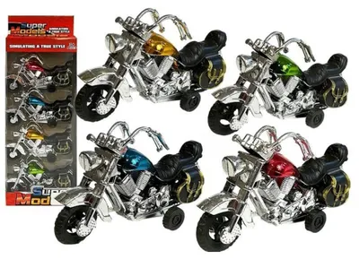 Image de Jeu de motos avec lanière 4 pièces