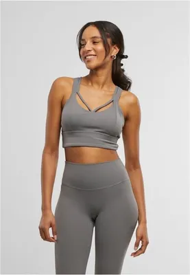 Immagine prodotto di Urban Classics Crossed Sport-bh Grau M Frau Grau M