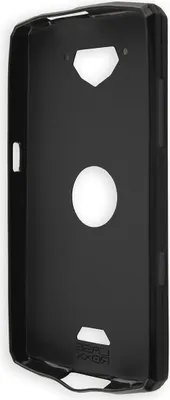 Image de caseroxx Housse de protection TPU compatible avec Crosscall Core-X3, étui en caoutchouc pour téléphone portable noir