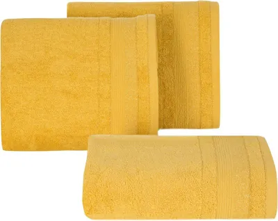Zdjęcie produktu dla Eurofirany 427712, 70 x 140 cm, Bawełna, Poliester, Żółty, 1 szt.