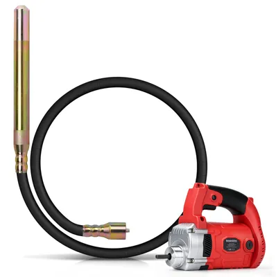 Produktbild von 2800W Betonrüttler 2M Flaschenrüttler 6800RPM 38mm Reinkupfermotor Innenrüttler Betonverdichter Beton Rüttelflasche Handrüttler für Hausbau Brückenbau