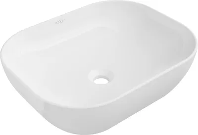 Produktbild von Mexen Rosa Aufsatzwaschbecken 50 x 40 cm, Weiß - 21095000