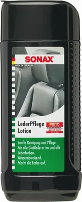 Produktbild von SONAX Lederpflege Lotion Reiniger mit Leder und UV Schutz 250 ml