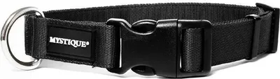 Produktbild von Mystique® Nylon Halsband Profi 25mm schwarz 55-65cm normal