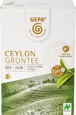 Produktbild von Gepa Grüntee Ceylon 40g