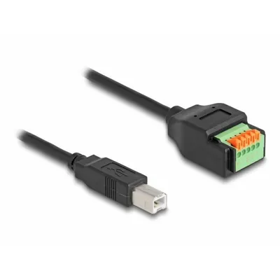 Produktbild von DELOCK USB 2.0 Kabel Typ-B St > Terminalblock Adapter 15cm