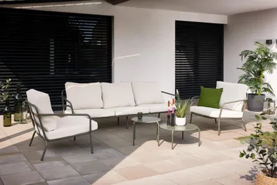 Produktbild von Primaster Gartenmöbel-Set Locarno Stahl
