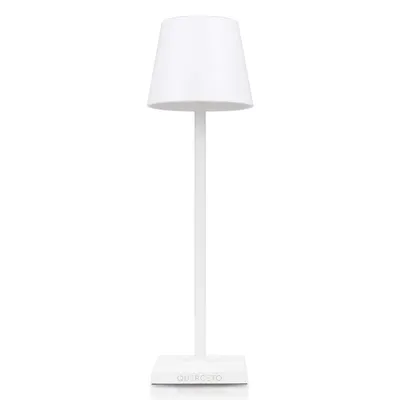 Zdjęcie produktu dla Lampka stołowa LED QUERCETO NSM2022A 3,5W 5200mAh - 3000K 200lm IP54 - 11x11x38cm Biała