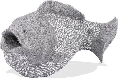 Produktbild von esotec Wasserspeier-Figur FISCH EINZELFIGUR | Teichfigur Gartenstatue 100745